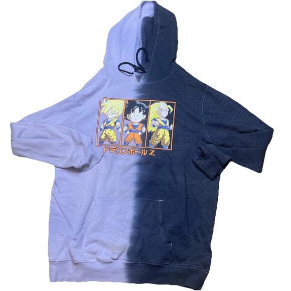 Dragon Ball Z‎ Goku Black Hoodie - XL Villain Full Zip Anime Jacket - Picture 1 of 5